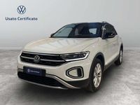 Usata VW T-Roc Style 110 CV (80 kW) 2022 Pure white nero SUV