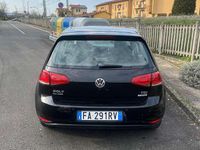 Usata VW Golf VII Trendline 90 CV (66 kW) 2015 Nero Berlina