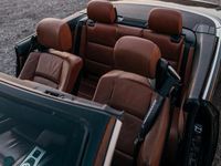 Usata BMW 320 Cabriolet 177 CV (130 kW) 2009 Nero Cabrio