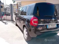 Käytetty Renault Modus 85 HP (62 kW) 2008 Musta Tila-auto