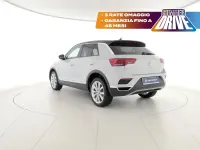 Usata VW T-Roc Advance 150 CV (110 kW) 2020 White silver metallizzato nero SUV