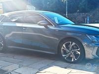 Usata Audi A3 S-Line 150 CV (110 kW) 2021 Grigio Berlina