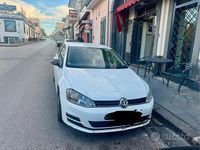 Usata VW Golf VII 110 CV (80 kW) 2013 Bianco Berlina