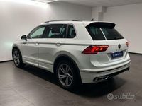 Usata VW Tiguan R-line 150 CV (110 kW) 2022 Bianco SUV