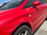 Usata Seat Leon 102 CV (75 kW) 2009 Rosso Utilitaria
