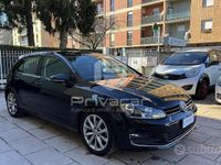 Usata VW Golf VII Executive 150 CV (110 kW) 2015 Nero Utilitaria