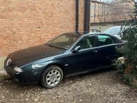 Second-hand Alfa Romeo 166 Distinctive 140 CP (102 kW) 2001 Negru Berlinǎ