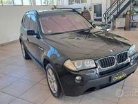 Usata BMW X3 150 CV (110 kW) 2007 Nero SUV