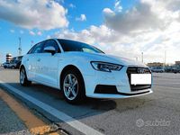 Usata Audi A3 150 CV (110 kW) 2017 Bianco Utilitaria