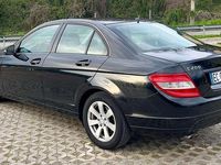 Usata Mercedes C200 Avantgarde 136 CV (100 kW) 2008 Blu/azzurro Berlina
