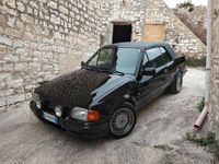 Begagnad Ford Escort Cabriolet 105 HK (77 kW) 1989 Svart Cab