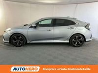 Usata Honda Civic Elegance 130 CV (95 kW) 2017 Argento Berlina