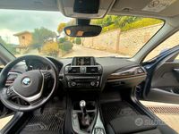 Usata BMW 118 Sport Line 150 CV (110 kW) 2015 Blu Utilitaria