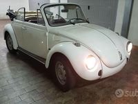 Usata VW Käfer Karmann 1970 Bianco Cabrio