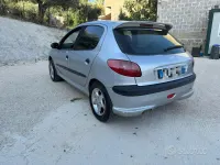Usata Peugeot 206 68 CV (50 kW) 2006 Grigio Berlina