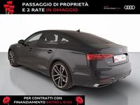 Usata Audi A5 Sportback S-Line 204 CV (150 kW) 2023 Nero mito metallizzato Utilitaria