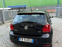 Usata VW Polo Comfortline 75 CV (55 kW) 2015 Nero Berlina
