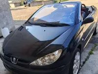 Usata Peugeot 206 CC 136 CV (100 kW) 2004 Nero Cabrio