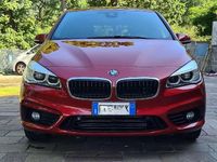 Usata BMW 218 Active Tourer Sport Line 150 CV (110 kW) 2016 Rosso Monovolume