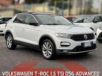 Usata VW T-Roc Advance 150 CV (110 kW) 2019 Bianco SUV