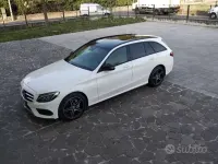 Usata Mercedes C220 170 CV (125 kW) 2016 Bianco Station wagon