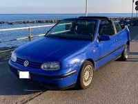 Usata VW Golf 1999 Blu Cabrio