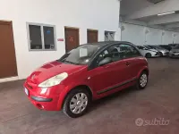 Usata Citroën C3 Pluriel Exclusive 73 CV (53 kW) 2006 Rosso Cabrio