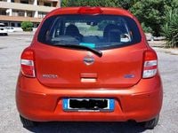 Usata Nissan Micra Acenta 80 CV (58 kW) 2011 Rosso Berlina