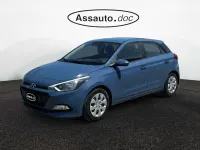 Usata Hyundai i20 Comfort 75 CV (55 kW) 2018 Blu/azzurro Berlina