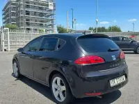 Usata Seat Leon 105 CV (77 kW) 2007 Nero Utilitaria