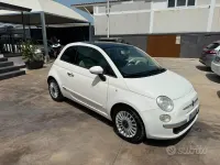Usata Fiat 500 Lounge 69 CV (50 kW) 2010 Bianco Berlina