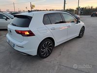 Usata VW Golf VII Style 115 CV (84 kW) 2021 Bianco Utilitaria