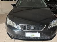 Usata Seat Leon ST Style 110 CV (80 kW) 2016 Nero Station wagon