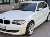 Usata BMW 116 122 CV (89 kW) 2009 Bianco Utilitaria