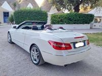 Usata Mercedes E220 Avantgarde 170 CV (125 kW) 2011 Bianco Cabrio