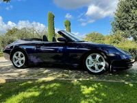 Usata Porsche 911 Carrera Cabriolet 300 CV (220 kW) 2000 Blu/azzurro Cabrio