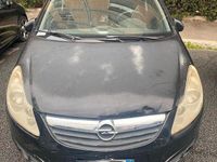 Usata Opel Corsa 2009 Nero Utilitaria