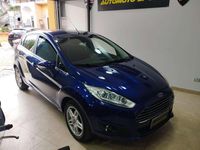 Usata Ford Fiesta 75 CV (55 kW) 2015 Blu elettrico Berlina