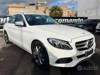 Usata Mercedes C220 Exclusive 169 CV (124 kW) 2017 Bianco Berlina