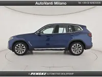 Usata BMW X3 Comfort Edition 190 CV (139 kW) 2022 Blu SUV