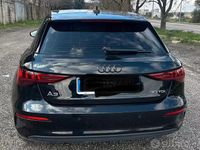Usata Audi A3 150 CV (110 kW) 2021 Nero Berlina