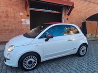 Usata Fiat 500C Lounge 95 CV (69 kW) 2011 Bianco Cabrio
