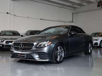 Usata Mercedes E400 Premium Plus 333 CV (244 kW) 2018 Antracite Cabrio