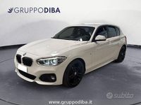 Usata BMW 116 M Sport 116 CV (85 kW) 2019 Bianco Utilitaria