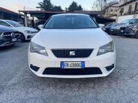 Usata Seat Leon Style 105 CV (77 kW) 2013 Bianco Berlina