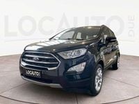 Usata Ford Ecosport Titanium S 125 CV (91 kW) 2021 Nero SUV