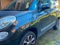 Usata Fiat 500L Lounge 80 CV (58 kW) 2015 Nero Monovolume