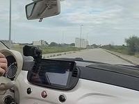 Usata Fiat 500C 95 CV (69 kW) 2013 Bianco Cabrio