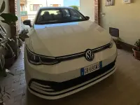 Usata VW Golf VIII Life 116 CV (85 kW) 2020 Bianco Berlina