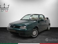 Usata VW Golf Cabriolet Sport 101 CV (74 kW) 2007 Verde Cabrio